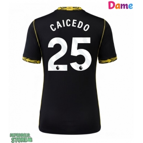 Chelsea Moises Caicedo #25 Replika Udebanetrøje Dame 2026-27 Kortærmet